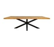Starfurn Eetkamertafel Denver | Rechthoek matrixpoot | 220 cm
