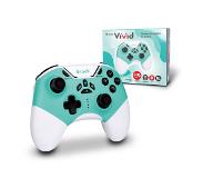 Brook Vivid Wireless Controller for Switch, Android, iOS, PC - Aqua Blue