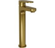 Linie ASTOR wastafelkraan verhoogd Brushed Gold