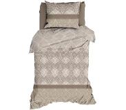 Romanette Dekbedovertrek Romanette Megeve Taupe Flanel-140 x 200 / 220 cm | 1-Persoons