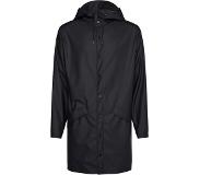 Rains Long Jacket Unisex Black
