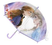 Disney Frozen 2 Paraplu Lila/transparant Voor Meisjes 71 Cm - Paraplu's