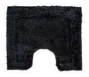 Coppens - Toiletmat 50 x 60 cm uni zwart