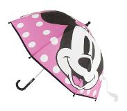 Disney Paraplu Minnie Meisjes 71 Cm Acryl Roze
