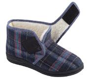 MSF Pantoffel Geruit Hoog - 44