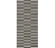 Hanse Home Laagpolige loper - Gloria Panel Zwart 80x300cm