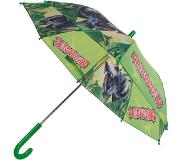 Dino World Kinder paraplu groen T-Rex 70 cm - Paraplu's