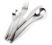 Salt & pepper 823402 Bestekset 24-delig Mat Satin Prestige