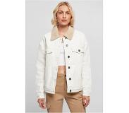 Urban Classics Jacket -3XL- Oversized Sherpa denim Gebroken wit