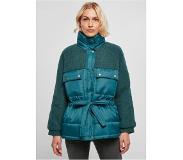 Urban Classics Gewatteerd jack -3XL- Sherpa Mix Groen