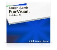 Bausch & Lomb 6 pack (-6.00), Maandlenzen, Contactlenzen, met UV bescherming, Bausch + Lomb