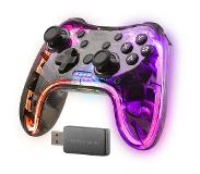 Mars Gaming MANETTE DE JEU SANS FIL MARS GAMING MGP-24 RGB (TRANSPARENT)