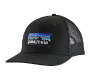 Patagonia P-6 Logo Trucker Hat - Pet Black Unieke maat