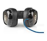 Nedis Gaming Headset Over-Ear | Stereo | USB Type-A / 2x 3.5 mm | Ingebouwde Microfoon | 2.20 m | Normale Verlichting GHST300BK