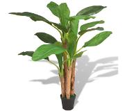 vidaXL Kunstplant Bananenboom + Pot 150cm