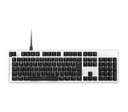 NZXT FUNCTION, USB, Mechanische keyswitch, QWERTZ, Zwart, Wit
