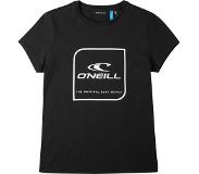 O'Neill N07372 Cube Girl Short Sleeve T-shirt Zwart 7-8 Years Meisje