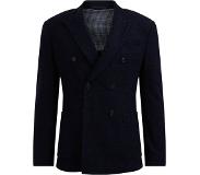 We fashion gestreept slim fit colbert met wol donkerblauw Heren | Maat: 48