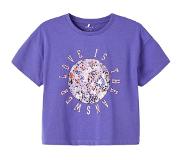 Name it T-shirt Korte Mouw Name it NKFBOLETTE SS LOOSE SHORT TOP kind