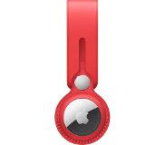 Apple AirTag Leren Hanger Rood