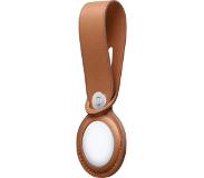 Apple AirTag Leren Hanger Zadelbruin