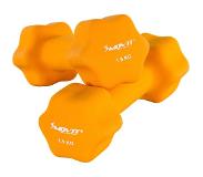 Trend24 Dumbells - Dumbells set - Dumbell - Dumbels - Dumbel - Dumbell set - Gewichten - 2x 1.5 kg - Oranje