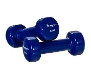 Trend24 Dumbells - Dumbells set - Dumbell - Dumbels - Dumbel - Dumbell set - Gewichten - 2x 2.5 kg - Blauw