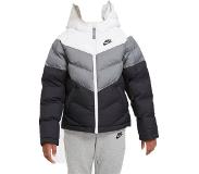Nike Synthetic Fill - Kinder Jas - Maat XS - 122-128 CM - Zwart/Grijs/Wit