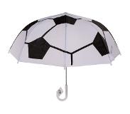 Ootb Kinderparaplu - Voetbal - Paraplu - Wit Zwart - OOTB