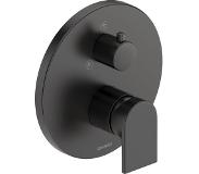 Duravit Durivat Tulum by Starck Eéngreeps douchemengkraan inbouw met omstel Zwart mat TU4210012046