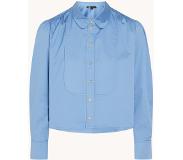 Maje Cinema blouse met plooidetail