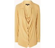 Claudia Sträter Blouse met watervalhals
