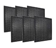 Allspares 2x Philips NanoProtect HEPA-Koolstoffilter FY1413/30 van AllSpares