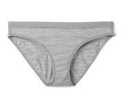 Smartwool Merino Bikini Boxed Dames, grijs S 2023 Base Layer korte onderbroeken