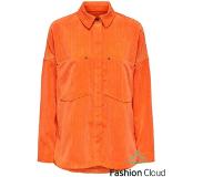 ONLY Janine-rai L/s Ovs Cord Shacket Pnt Flame ORANJE M