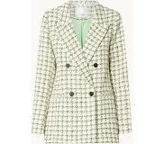 Co'Couture Boucle Check oversized double-breasted blazer in wolblend