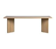 Vtwonen Angle Eettafel Eiken [fsc] (Groen, 75x220x90)