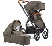 Gesslein FX4 Life combinatie kinderwagen, olijf / bloemen