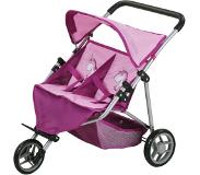 Knorrtoys Zwillingspuppenwagen Duo