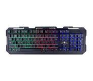 No Fear Gaming Toetsenbord - QWERTY - 104 Membraan Toetsen - RGB LED-Verlichting - 1.5M Kabel met USB 2.0 - Zwart