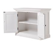 Nova solo - CA612-Boekenkast-wit-hout