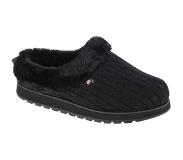 SKECHERS Zwarte instap pantoffel gevoerd Maat 41
