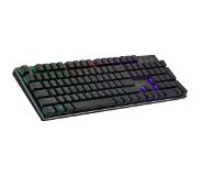 Cooler Master SK653 Mechanisch Gaming Toetsenbord Black Edition TTC Low Profile Red QWERTY