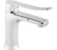 Nemo Go Care CS wastafelmengkraan ngreeps met ergonomische hendel cold start met automatische lediging keramische schijven inclusief flexibels en fixatieset chroom 261101C