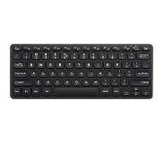 Perixx Periboard 732B Compact draadloos toetsenbord met grote letters en Backlight - Oplaadbare accu - Concave Scissor toetsen - Zachte klik - QWERTY/US - 70% toetsenbord