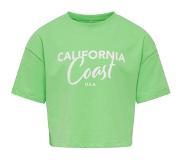 Kids Only KOGOLIVIA LOOSE S/S STATE TOP BOX JRS Meisjes T-shirt - Maat 146/152