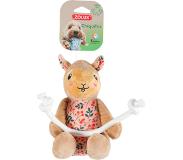 Zolux chiquitos pluche lama met touw 25x18,5x11 cm