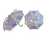 Disney kinderparaplu Frozen II meisjes fiberglass paars/groen