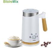Biolomix - Elektrische Melkopschuimer - Wit - 300ml - 4-in-1