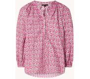 Maje Lyad tuniek met bloemenprint